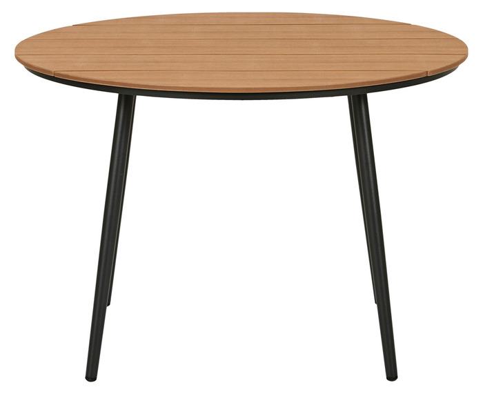 Hagebord Madrid teak Ø110 cm - Sunlife